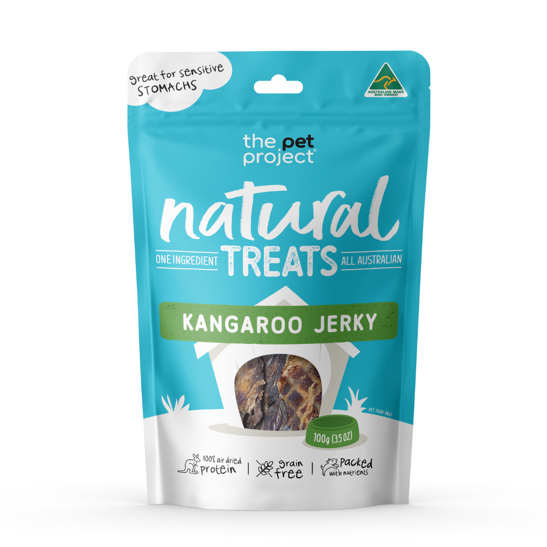 Natural Kangaroo Jerky Dog Treat Single Ingredient The Pet Project