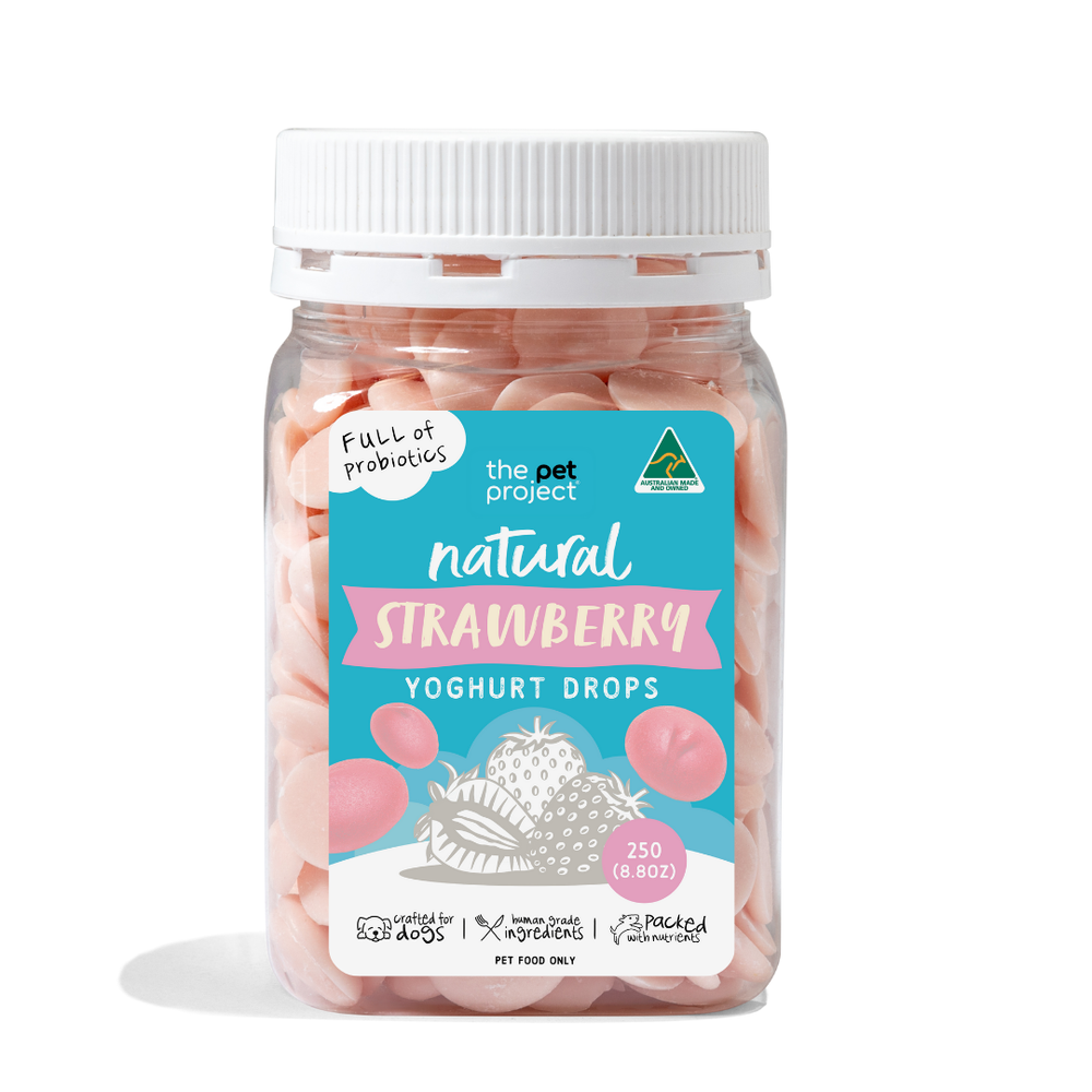 STRAWBERRY YOGHURT DROPS (WHOLESALE)