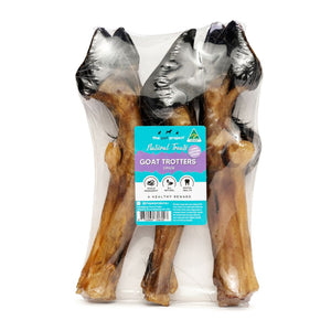 NATURAL GOAT TROTTERS (3 PACK)