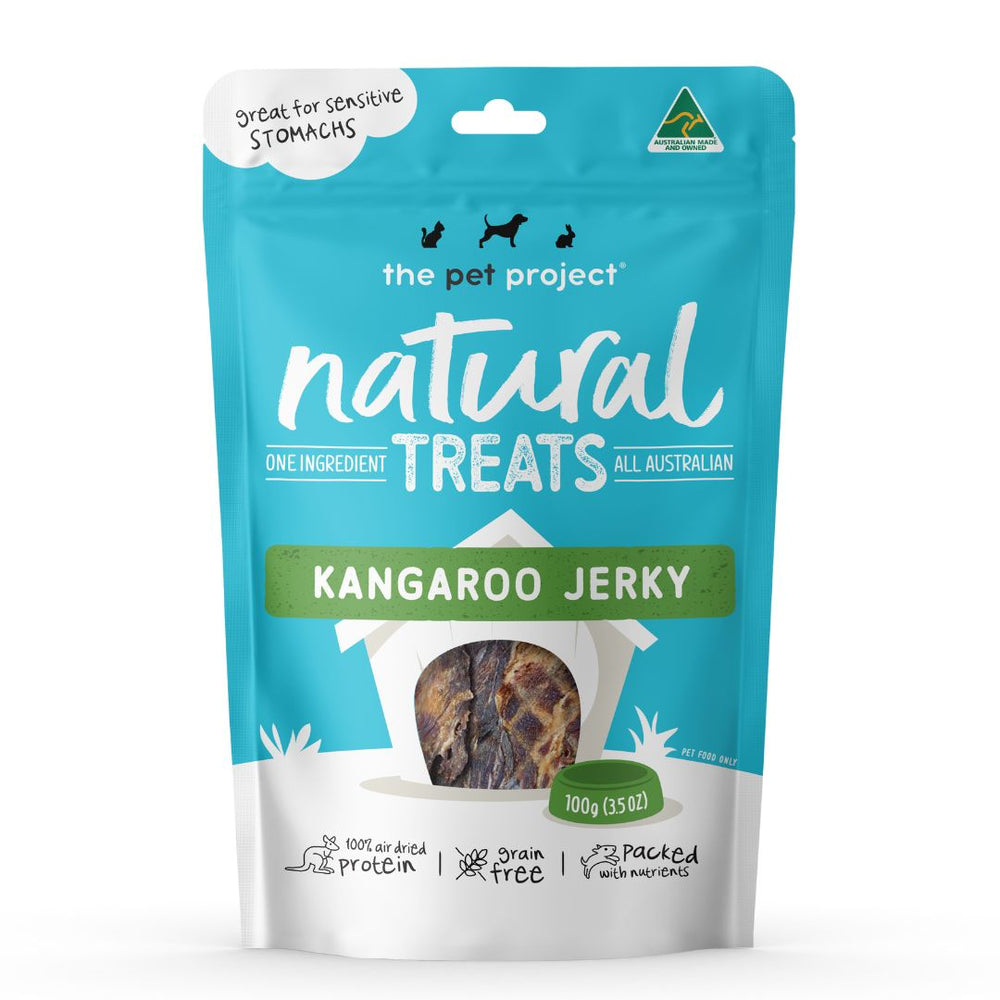 Kangaroo Jerky Natural Australian Premium Dog Treats
